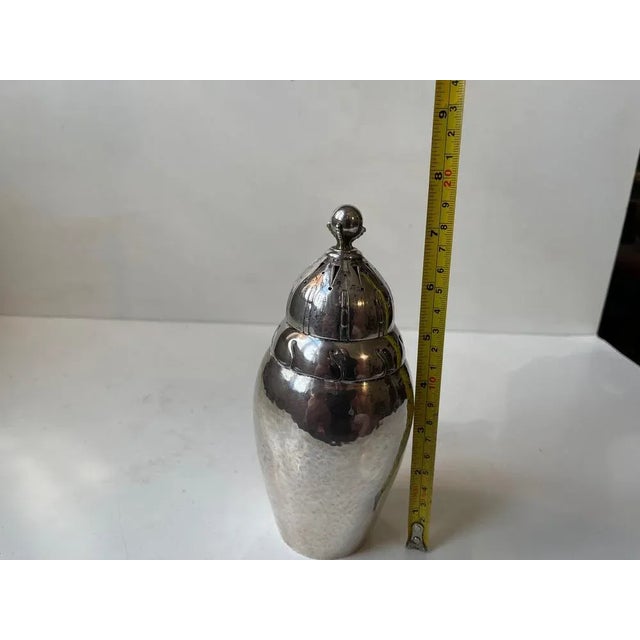Claw Globe Sugar Caster in Sterling Silver by Frantz Hingelberg, 1920s For Sale - Image 7 of 10