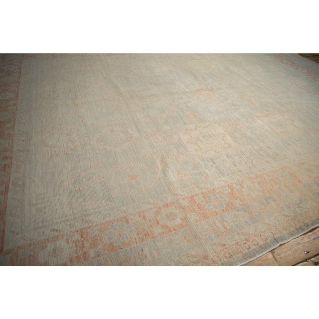Textile Distressed Pakistani Khotan Design Carpet - 8'11" x 11'10" For Sale - Image 7 of 13