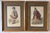 Pair of framed hand colored lithograph prints depicting two of Robert Ronald McIan's (1803-1856) illustrations from the...