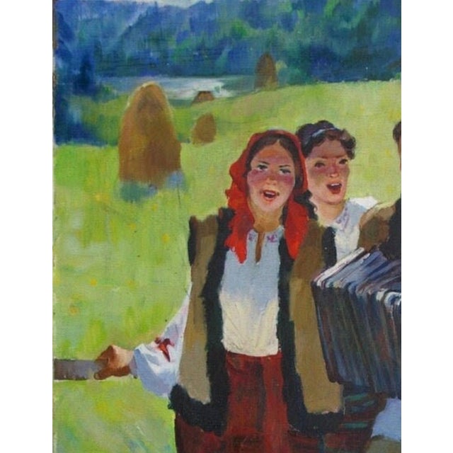 FREE SHIPPING worldwide. The painting will be rolled up and packed securely in a special protective tube. Note: The...