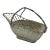 Vintage French Wine Basket Caddy Woven Wire Christofle Style For Sale
