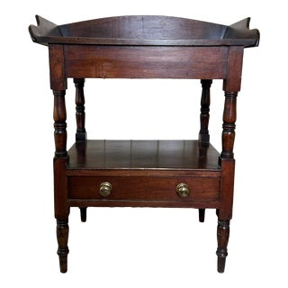 19th Century Mahogany Washstand For Sale