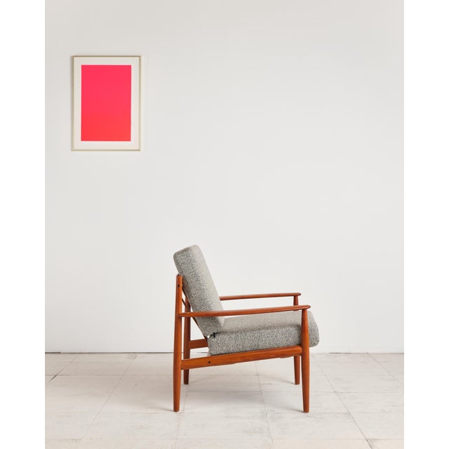 Mid-Century Modern Teak Armchair by Grete Jalk for France & Søn, Denmark, 1950s For Sale - Image 3 of 18