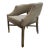 Contemporary Grey Woven Dining Chair For Sale