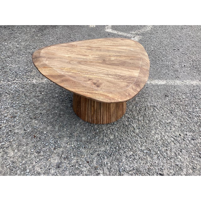 Contemporary Mango Wood Coffee Tables For Sale In New York - Image 6 of 11