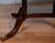 Wood 1940s English Regency Style Walnut Banded Satinwood Oval Top Coffee Table For Sale - Image 7 of 14