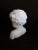 Antique Alabaster Bust of Boy from Kochendörfer Munich For Sale - Image 4 of 8