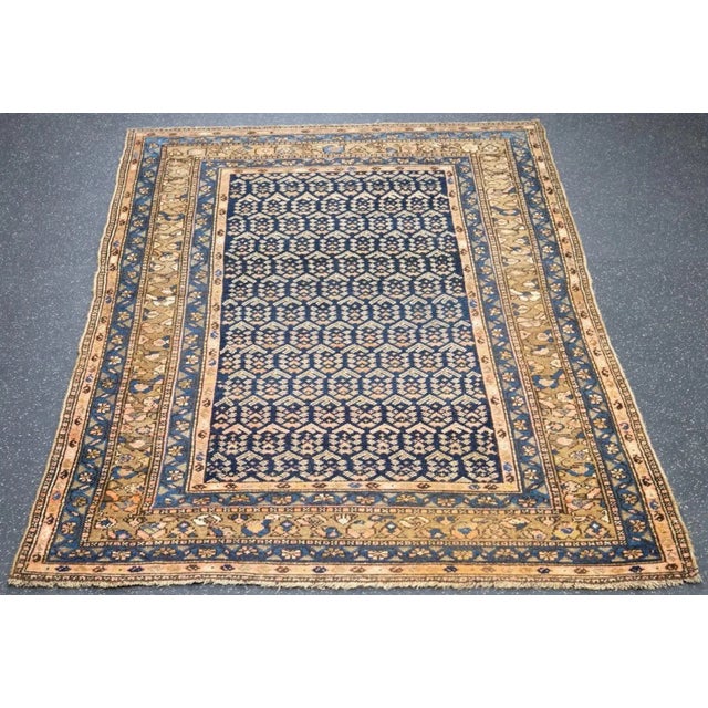 Antique Malayer Rug 4' x 6'1'' For Sale - Image 10 of 11
