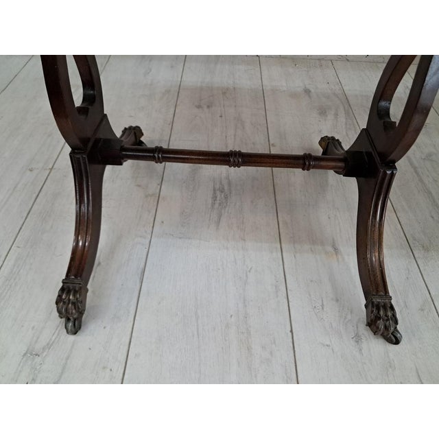 Victorian Coffee Table in Mahogany, 1930s For Sale - Image 12 of 18