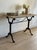 Antique Marble Bistro/Patio Table For Sale - Image 4 of 5
