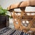 Japanese Bamboo Zaru Harvest Basket, 1960s For Sale - Image 4 of 10