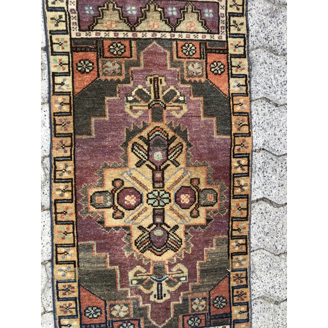 Tribal Vintage Bohemian Anatolian Rug For Sale - Image 3 of 6