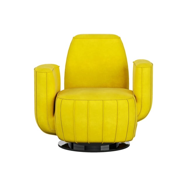 Contemporary Ajui II Armchair by HOMMÉS Studio For Sale - Image 3 of 3