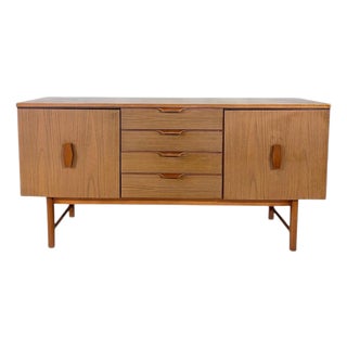 Mid-Century Scandinavian Modern Teak Sideboard, 1970s For Sale