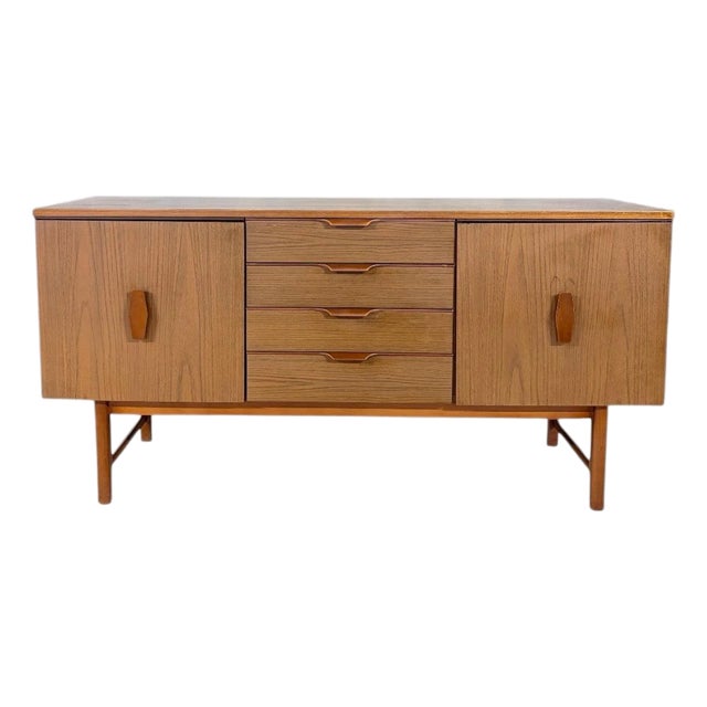 Mid-Century Scandinavian Modern Teak Sideboard, 1970s For Sale
