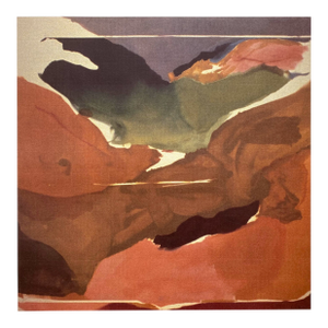 Helen Frankenthaler Abstract Expressionist Fine Art Lithograph Print " Nature Abhors a Vacuum " 1973