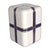 Metal "Armonia" Side Table With Stainless Steel and Bronze Details For Sale - Image 7 of 8