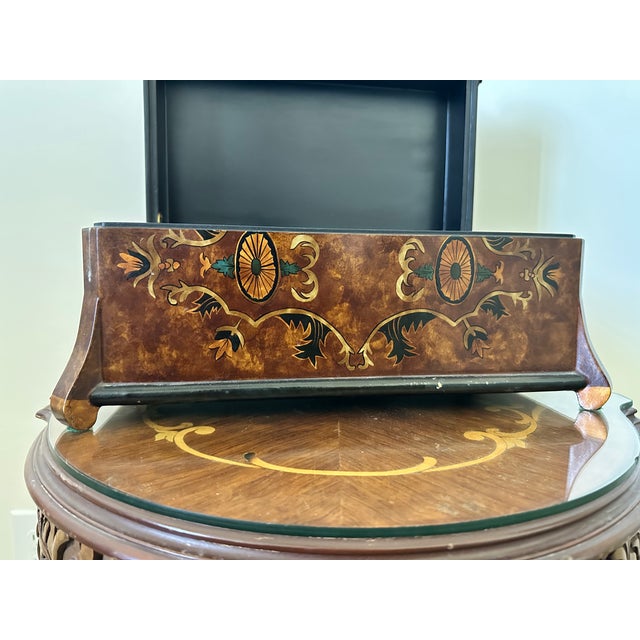 Wood Late 20th Century Aries Treasure Box For Sale - Image 7 of 8