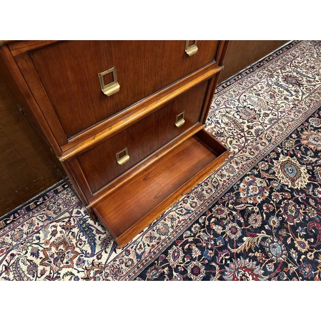 Brown Chest of Drawers from Globe Wernicke For Sale - Image 8 of 12