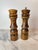 Mid 20th Century Goodwood Hardwood Salt & Pepper Shakers — Handcrafted Wood Tableware Set For Sale In Seattle - Image 6 of 8