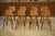 Vintage Brown Oak Chairs, 1960s, Set of 8 For Sale - Image 10 of 11