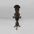 Italian Antique Chair in Black Wood, 1800s For Sale - Image 4 of 14