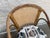 Pair of 1970s Vintage Rattan & Cane Swivel Bar Stools With Upholstered Seats For Sale In Philadelphia - Image 6 of 10