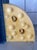 Italian Vintage Italian Alabaster Cheese Bookends For Sale - Image 3 of 4