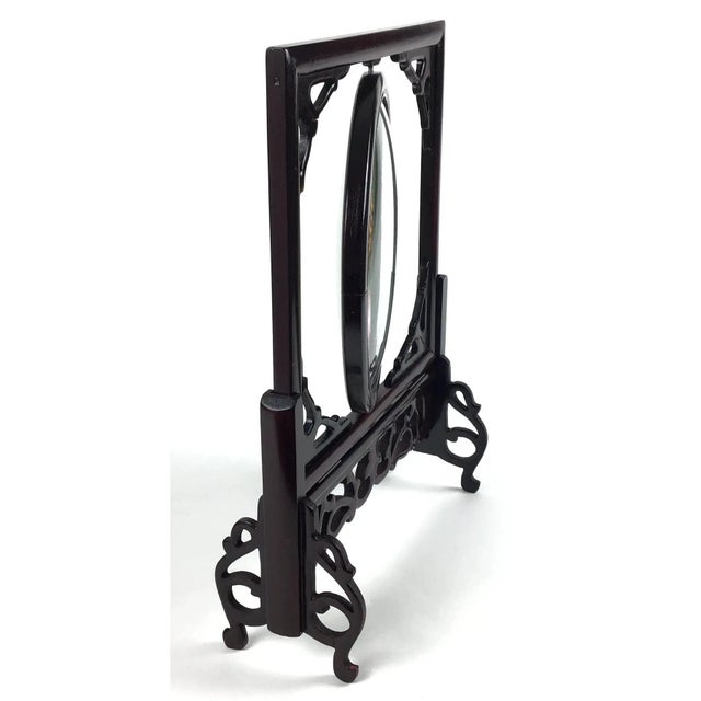 Artisan Vintage Rosewood Butterfly Double Display For Sale - Image 4 of 13