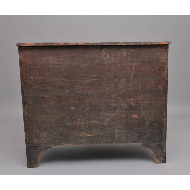 Mahogany Serpentine Chest of Drawers, 1700s For Sale - Image 6 of 13