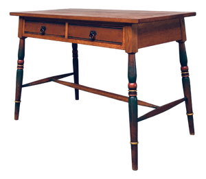 Amsterdam School Design Painted Desk, Netherlands, 1920s