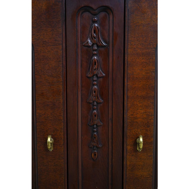 Henkel Harris Mahogany Flip Top Server For Sale - Image 11 of 18