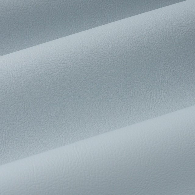 Transitional Sample - Schumacher Vegan Leather Indoor/Outdoor Fabric In Cornflower For Sale - Image 3 of 5