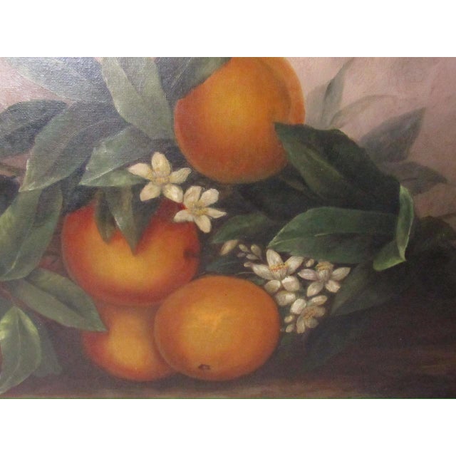 Antique English Still Life Painting of Fruit For Sale - Image 11 of 14