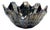 Mid-Century Modern Italian Metallic Luster Shell Bowl by Bertoncello Ceramiche, 1970s For Sale