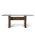 Adrian Pearsall for Craft Associates Mid Century Brutalist Glass Top Dining Table This dining table measures: 72 wide x 40...