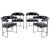 Mid Century Chrome Faux Bamboo Barrel Chairs - Set of 4 For Sale - Image 13 of 13
