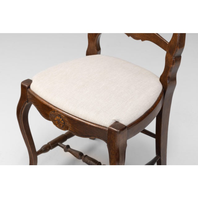 Wood Vintage Cafe Chairs, 1930, Set of 6 For Sale - Image 7 of 10
