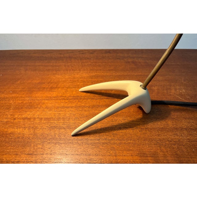 Mid-Century Modern German Crowfoot Table Lamp from Cosack, 1960s For Sale - Image 12 of 18