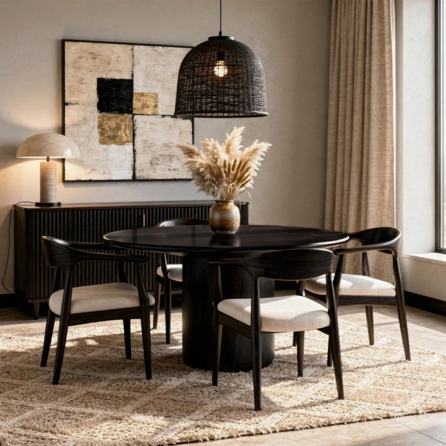 The Butler Specialty Company Kersten 54" Round Wood Table brings a warm, inviting presence to any room with its seamless...