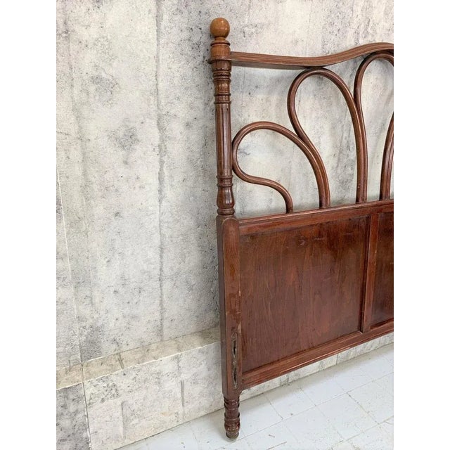 Bentwood Bed Frame from Thonet For Sale - Image 5 of 8