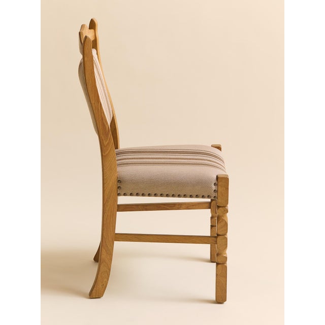 The Vintage Kjaernulf-Style Danish Set of Six Dining Chairs For Sale - Image 9 of 10