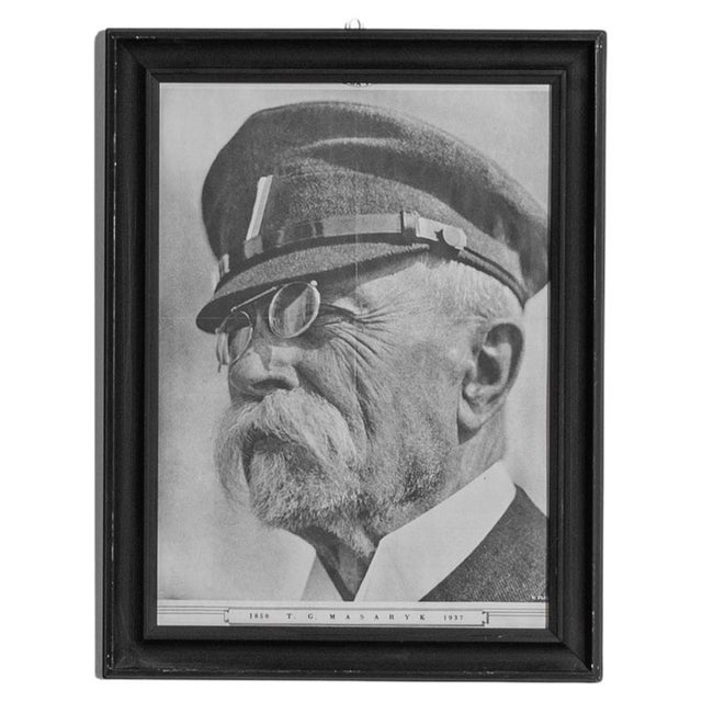 This piece is a poignant representation of Czech history, encapsulating the reverence for T. G. Masaryk, a pivotal figure...