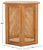 Coastal Danez Hexagon Cane Accent Table in Natural / Natural For Sale - Image 3 of 9
