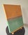 Contemporary Orange & Green Abstract Expressionism Acrylic Painting For Sale - Image 3 of 4
