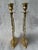 Vintage Brass Angel Figural Candlesticks Holders a Pair For Sale In New York - Image 6 of 16