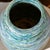 French Handcrafted Vase in Mixed Turquoise Clay, 1950 For Sale - Image 6 of 8
