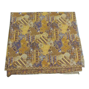 Vintage Asian Batik Textile Panel