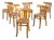 Vintage Bentwood Dining Chairs, 1920s, Set of 6 For Sale