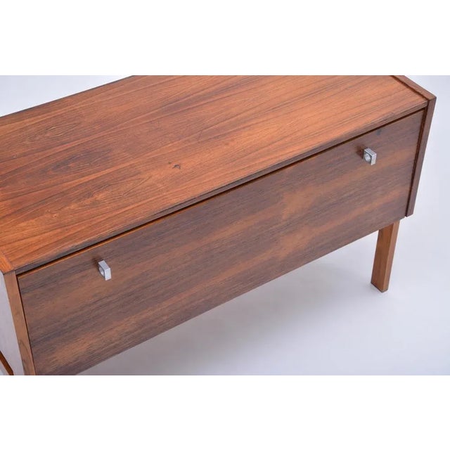 Mid-Century Modern Music Cabinet by Aksel Kjersgaard for Odder Møbler, 1960s For Sale - Image 3 of 16